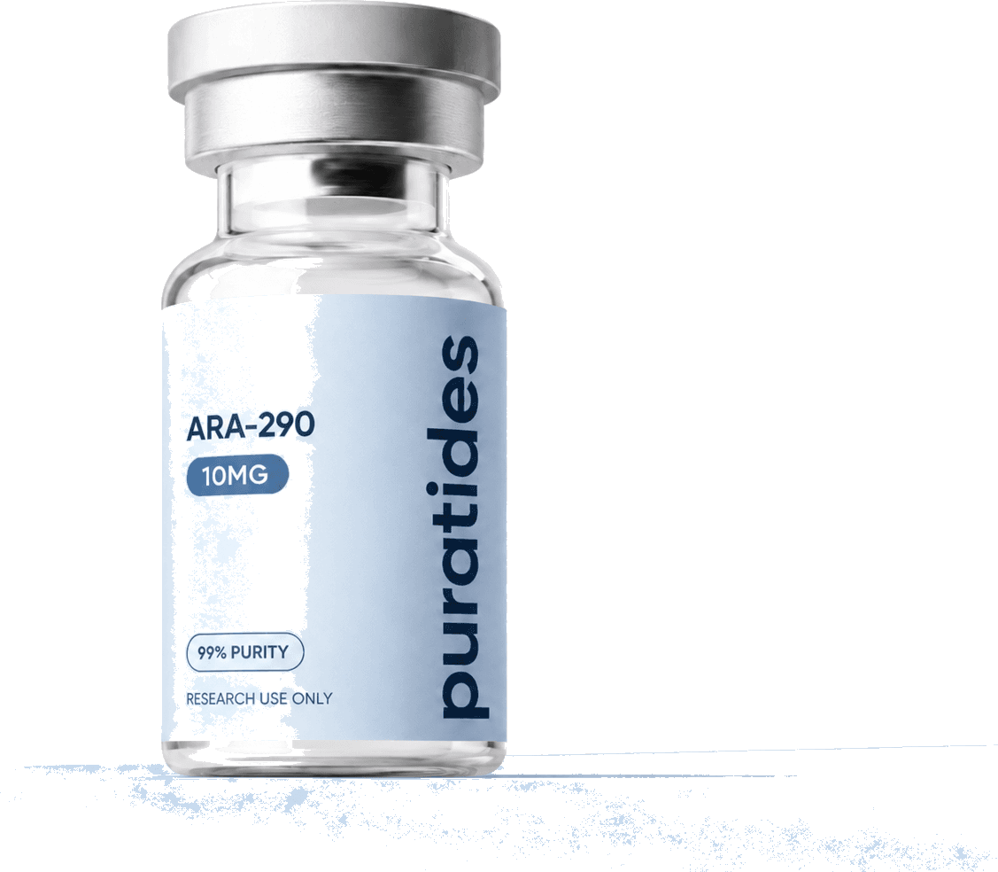 Puratides research peptide vial